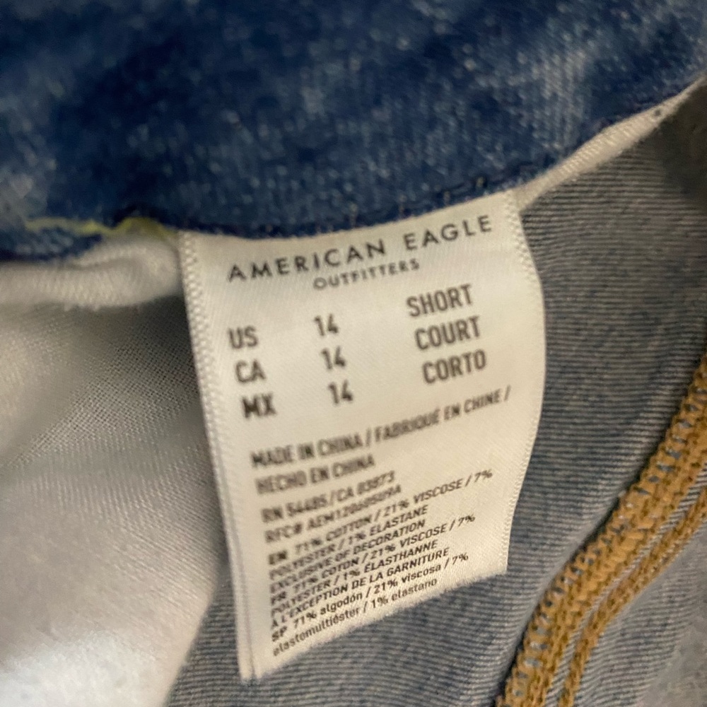 american eagle size 14 short
